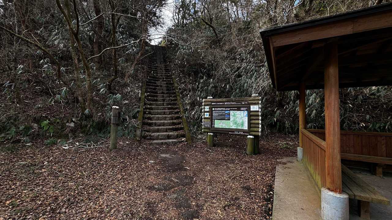 伊豆山陵線トレイル（三蓋山・水呑頭・猫越岳・後藤山・魂の山・棚場山・伽藍山・古稀山・達磨山・小達磨山） の写真 77