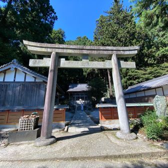 高天神社に参拝