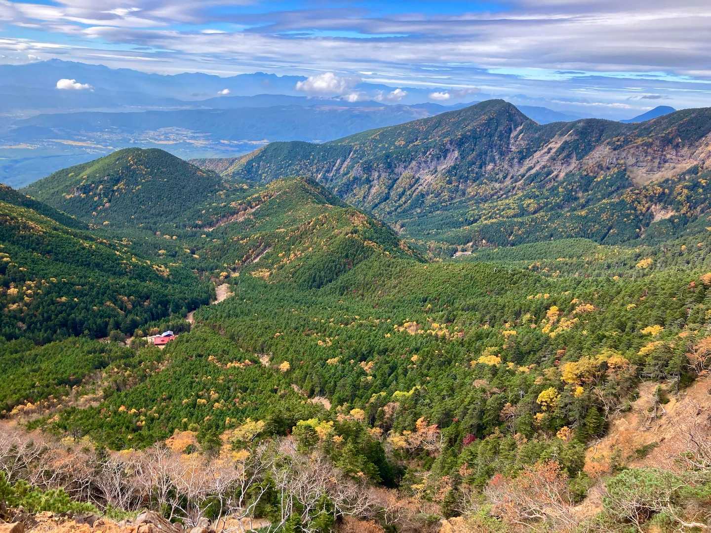 美濃戸口登山口-美濃戸登山口-赤岳-地蔵ノ頭-堰堤広場 周回コースの写真