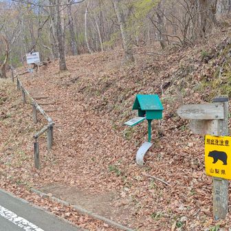 大峠登山口