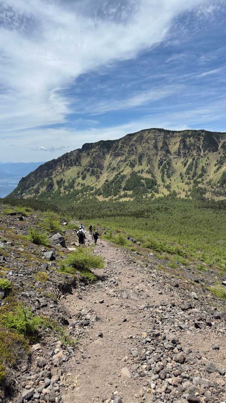 浅間山（黒斑山・蛇骨岳・仙人岳・鋸岳・前掛山）、外輪山周回 の写真 27