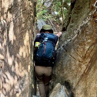 ギリ通れたよ。善人だ。