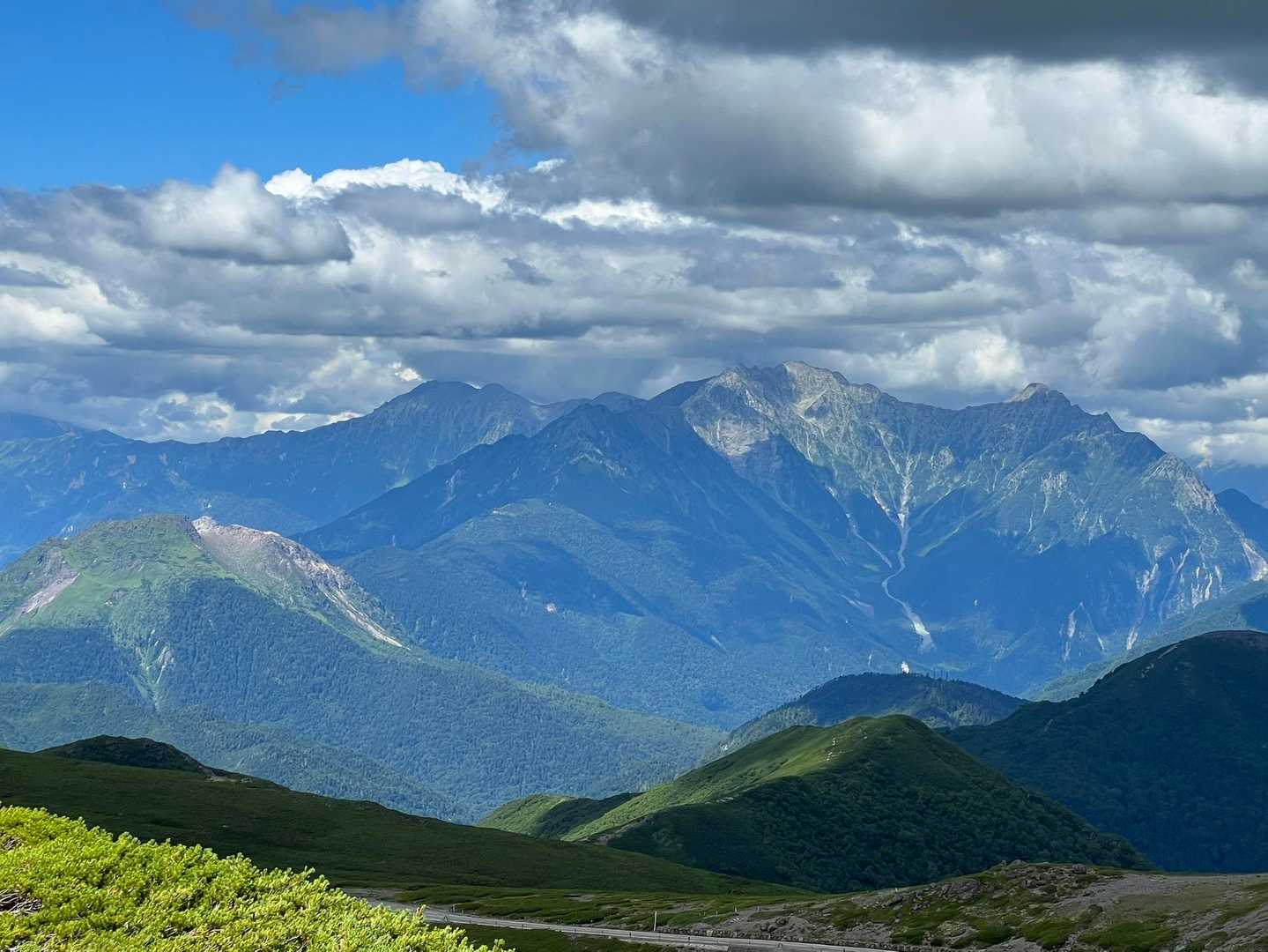 焼岳と穂高