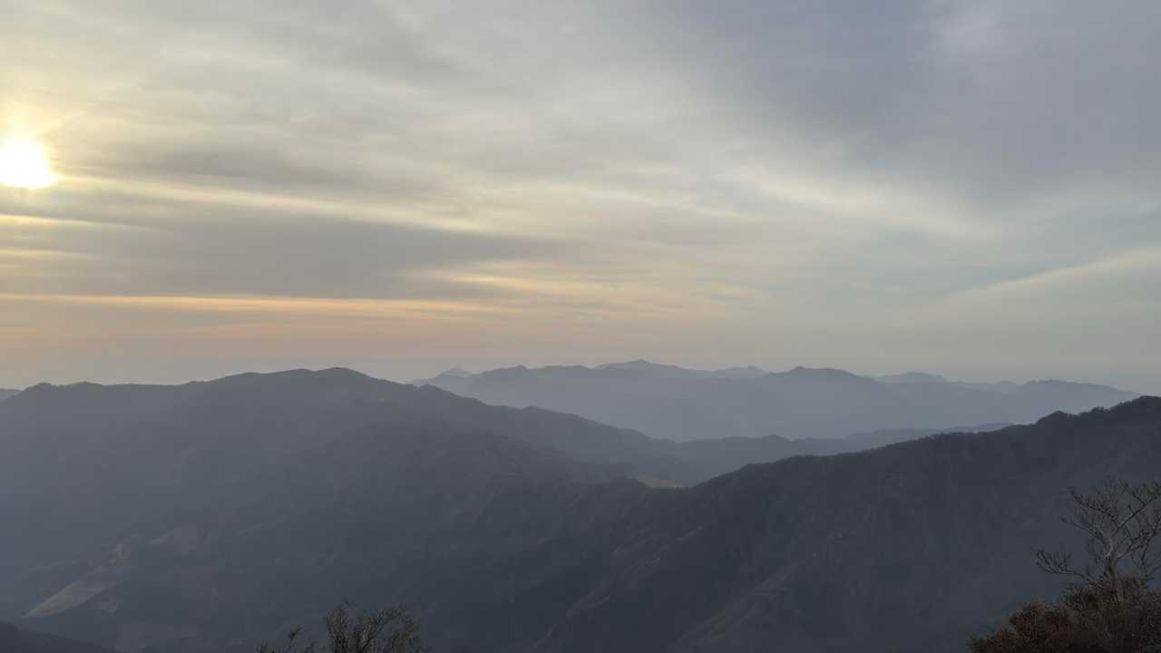 祖母山、朝駆け の写真 13