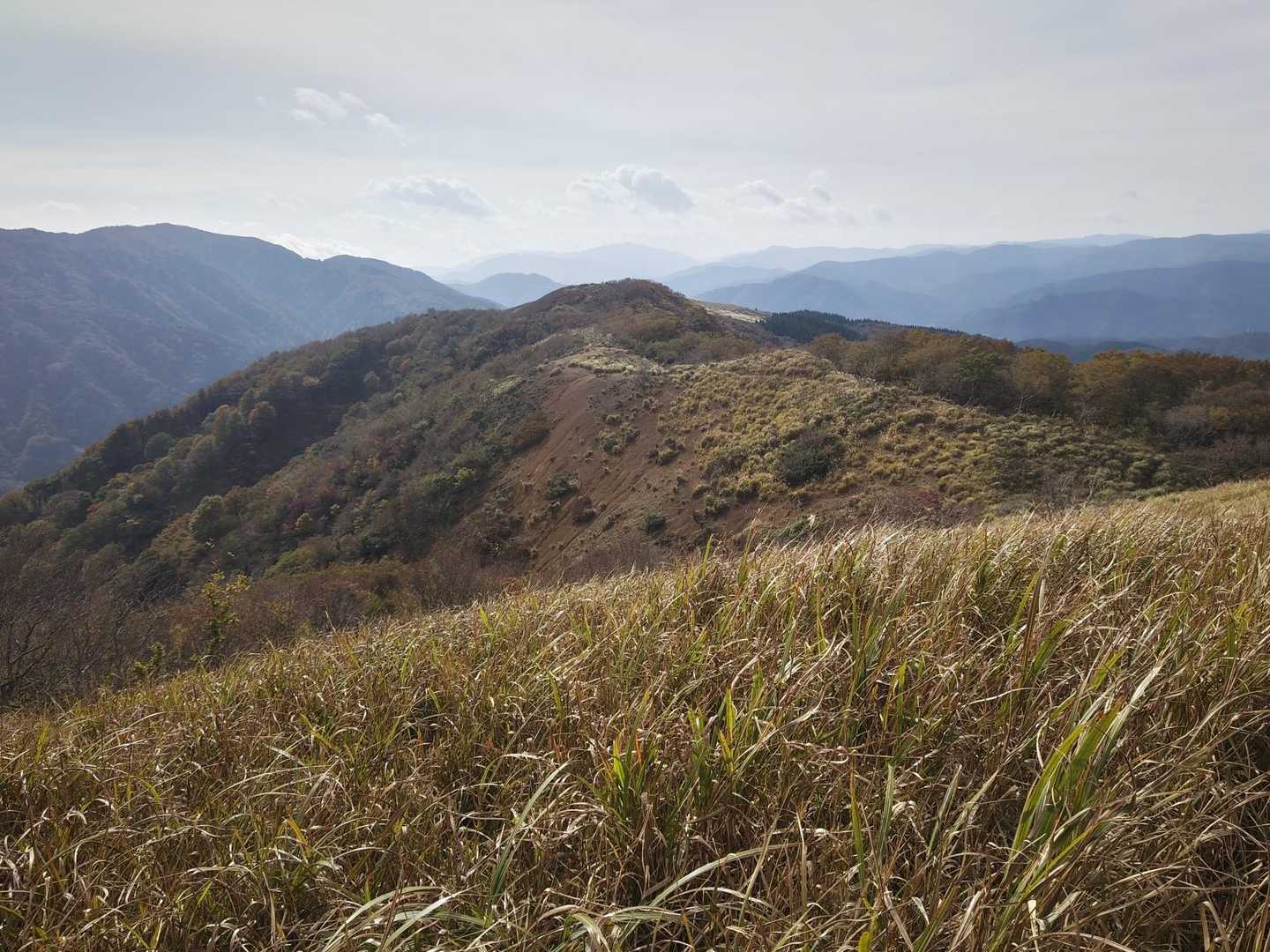 見えてる先がろくろ山山頂かな？
って思ったけど違いました。もっと先です