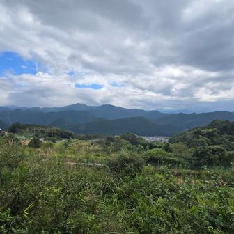 美しい山並み