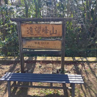 更にここも展望ゼロ
「えんぼうほう」ではなく「とぼね」と呼びます。
天の丸に行けば、展望できる場所があるようですが、後から知りました。

