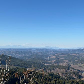 日光連山、高原山、那須連山