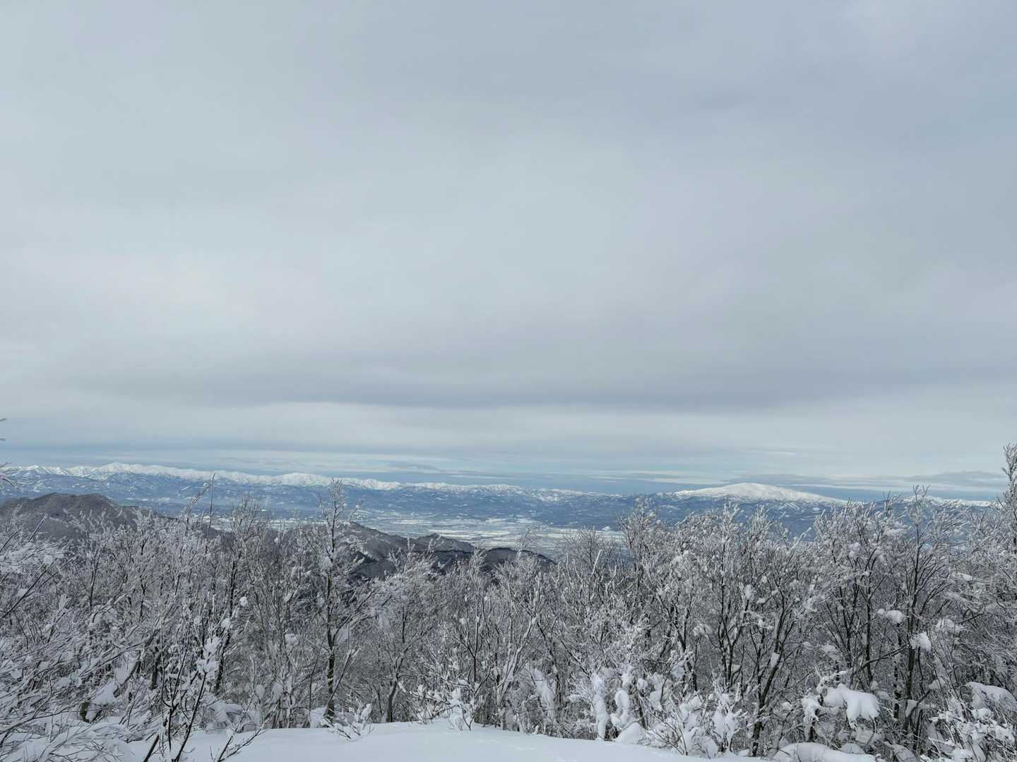 月山、朝日😍