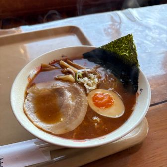 西穂山荘の味噌ラーメン