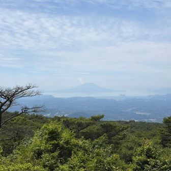 桜島。