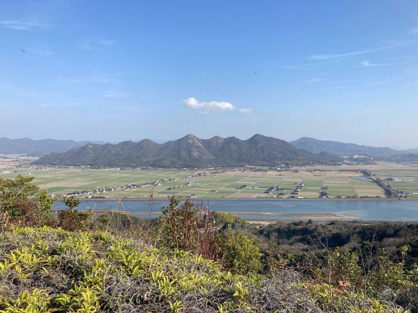 南部運動広場登山口-雨乞山-御伊勢山 周回コースの写真
