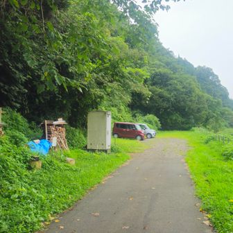 猿毛駐車場無事ゴール