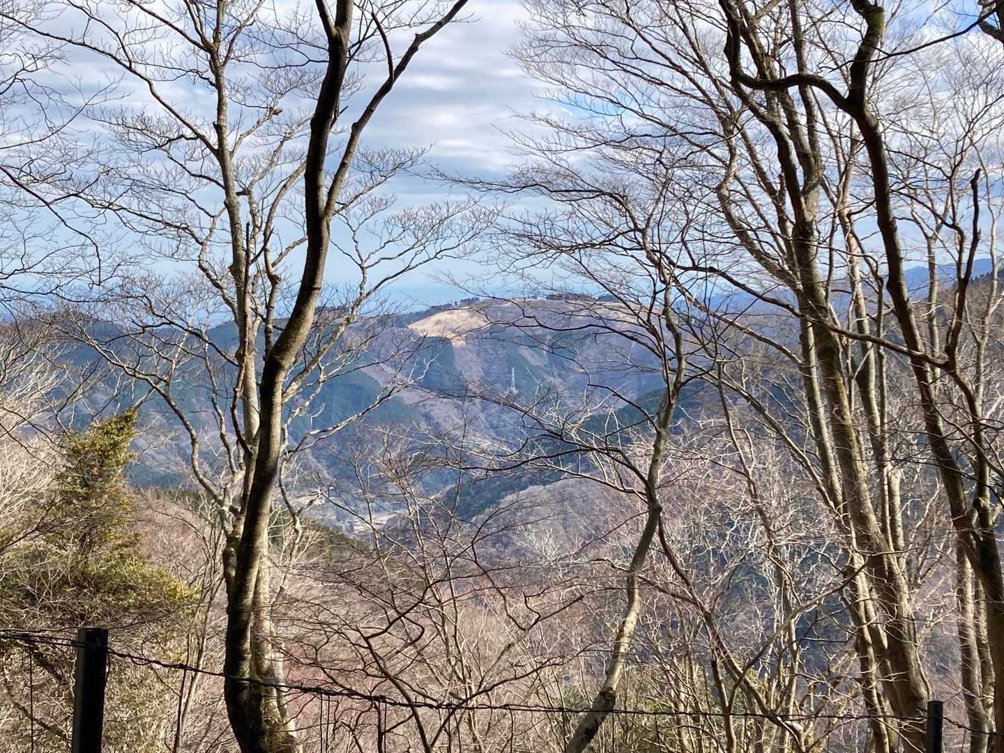 以前登った大野山！
丹沢の山々が良く見えて👍
