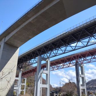 中央道をくぐります