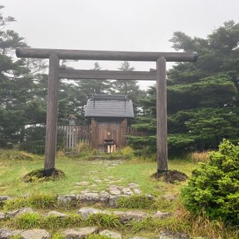 弥山山頂