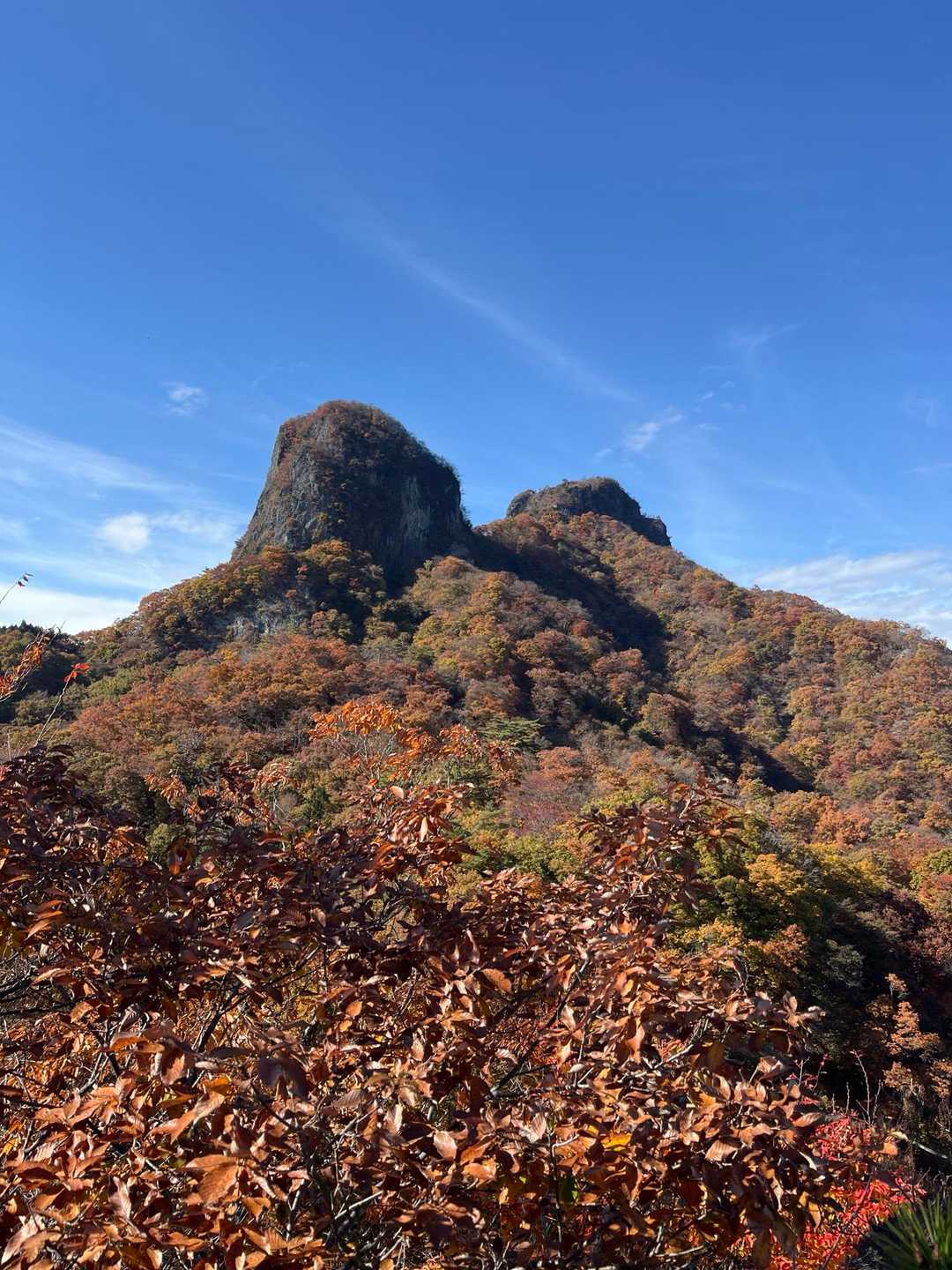 見晴らし台から鹿岳