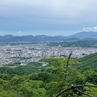 再び龍王山からの眺め