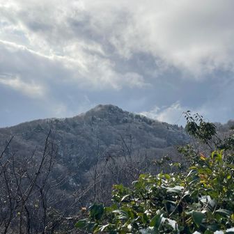 仏舎利塔から
二上山⁉️