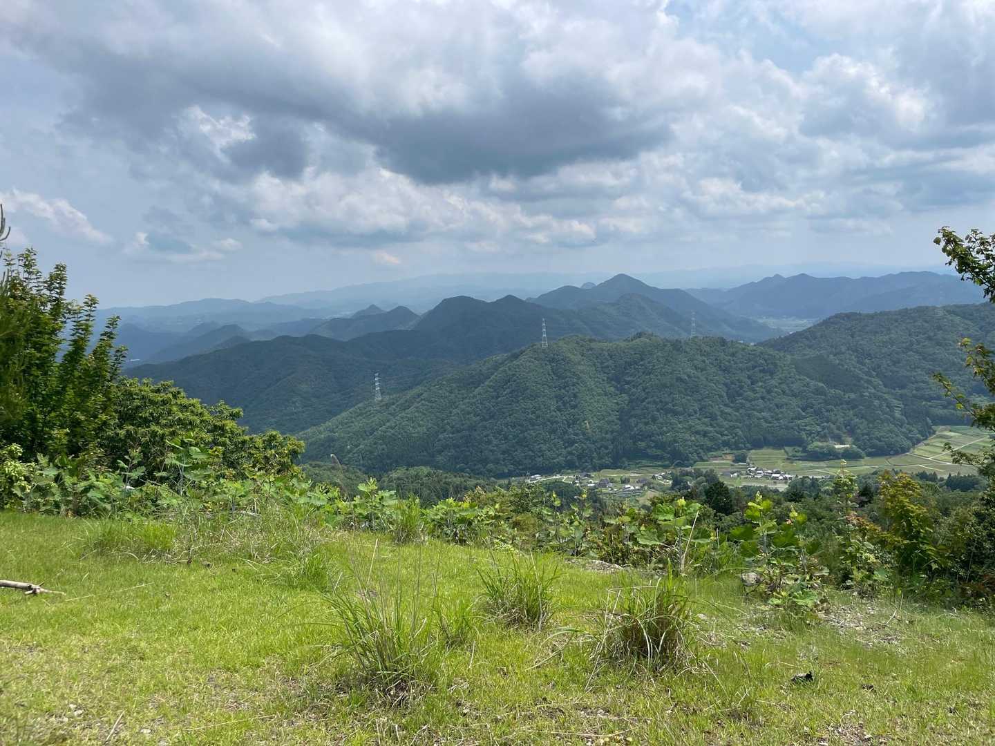 天文台手前、南側の眺望です。