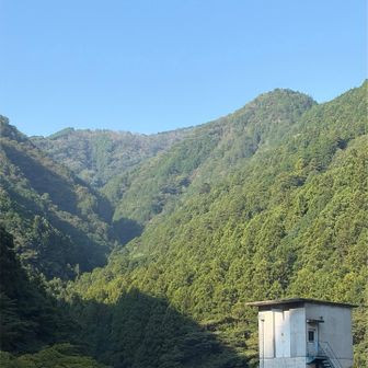 これから登る棒ノ折山
