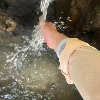 お〜冷たぁ〜い🫲🏻💧
リフレッシュ☺️