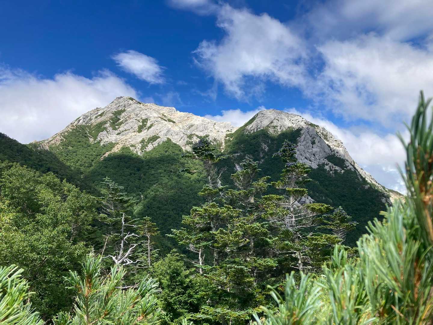 北沢峠-仙水峠-甲斐駒ケ岳-双児山 周回コースの写真