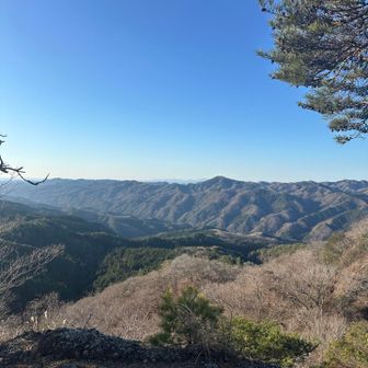 山頂からの眺めー