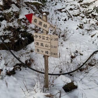 まず桑瀬峠に向かいます