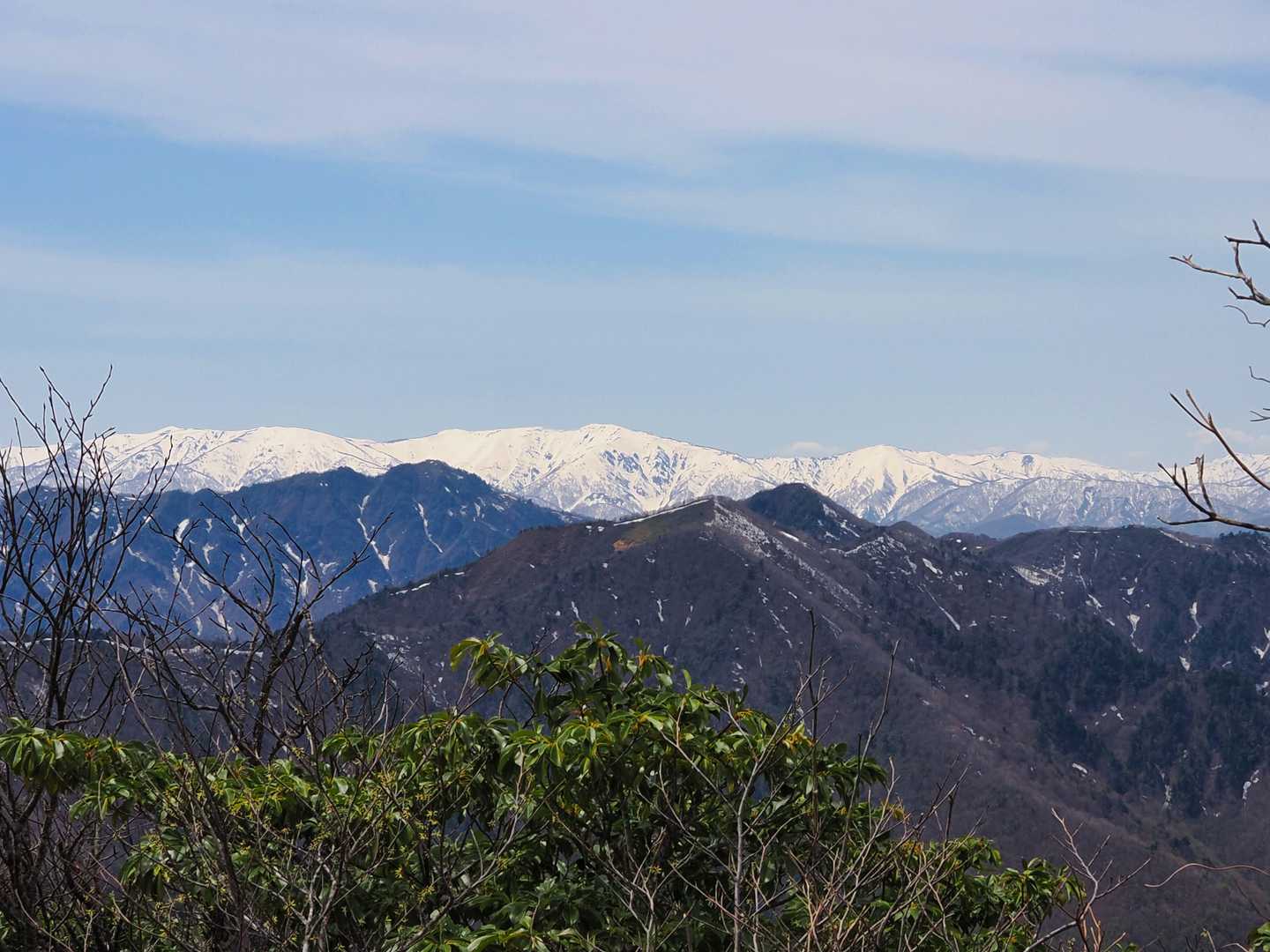 会津駒ヶ岳方面