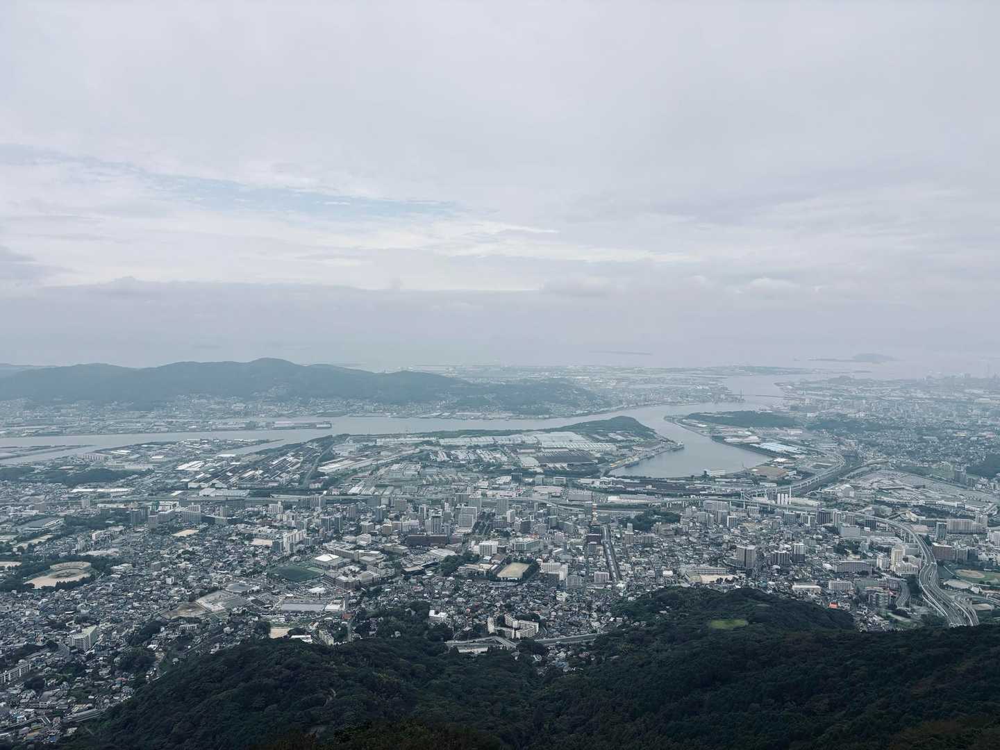 河内登山口-皿倉山 往復コースの写真
