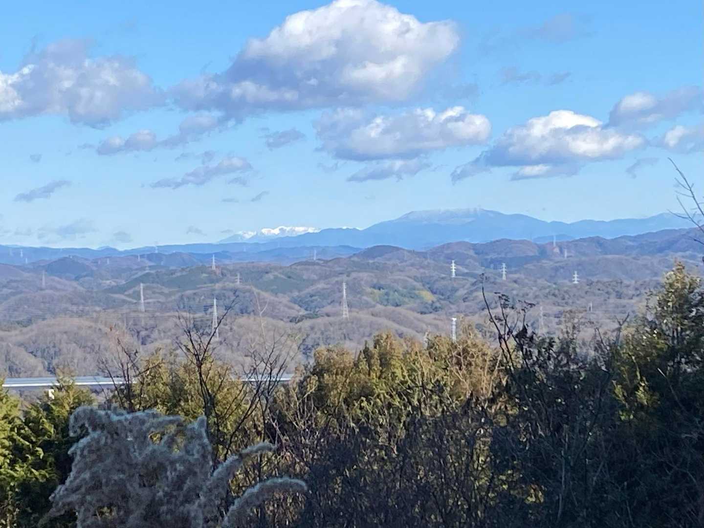 中央アルプスと恵那山✨
