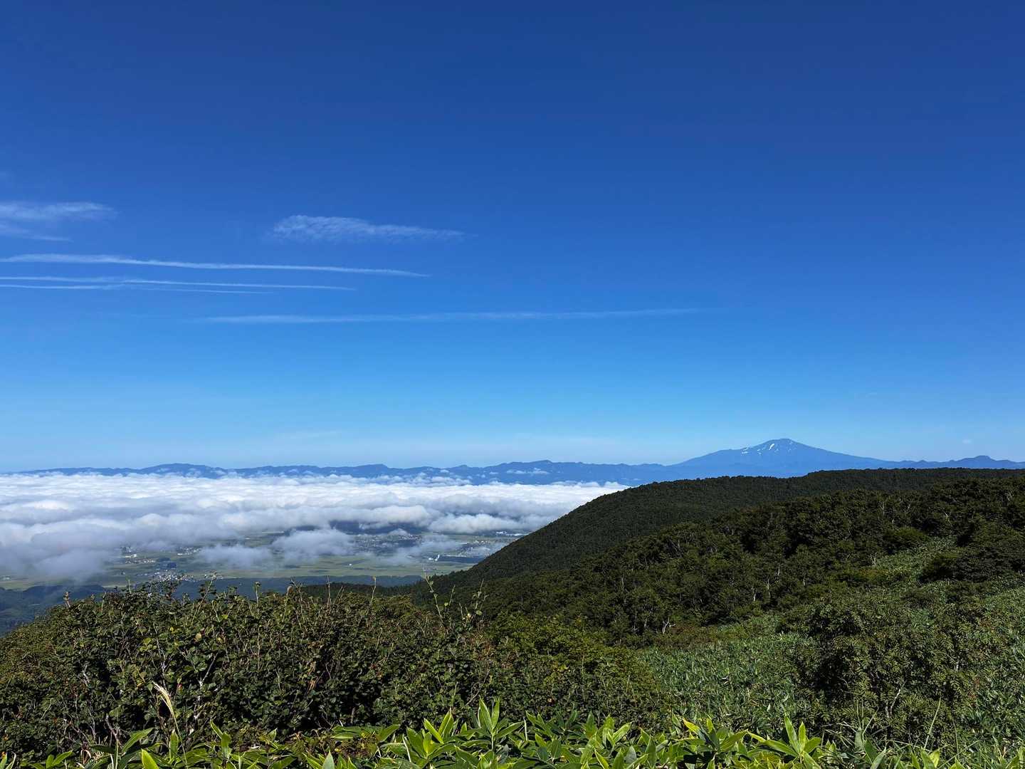 雲海と鳥海山🥰
