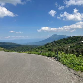 ロード歩きも良い景色🤤