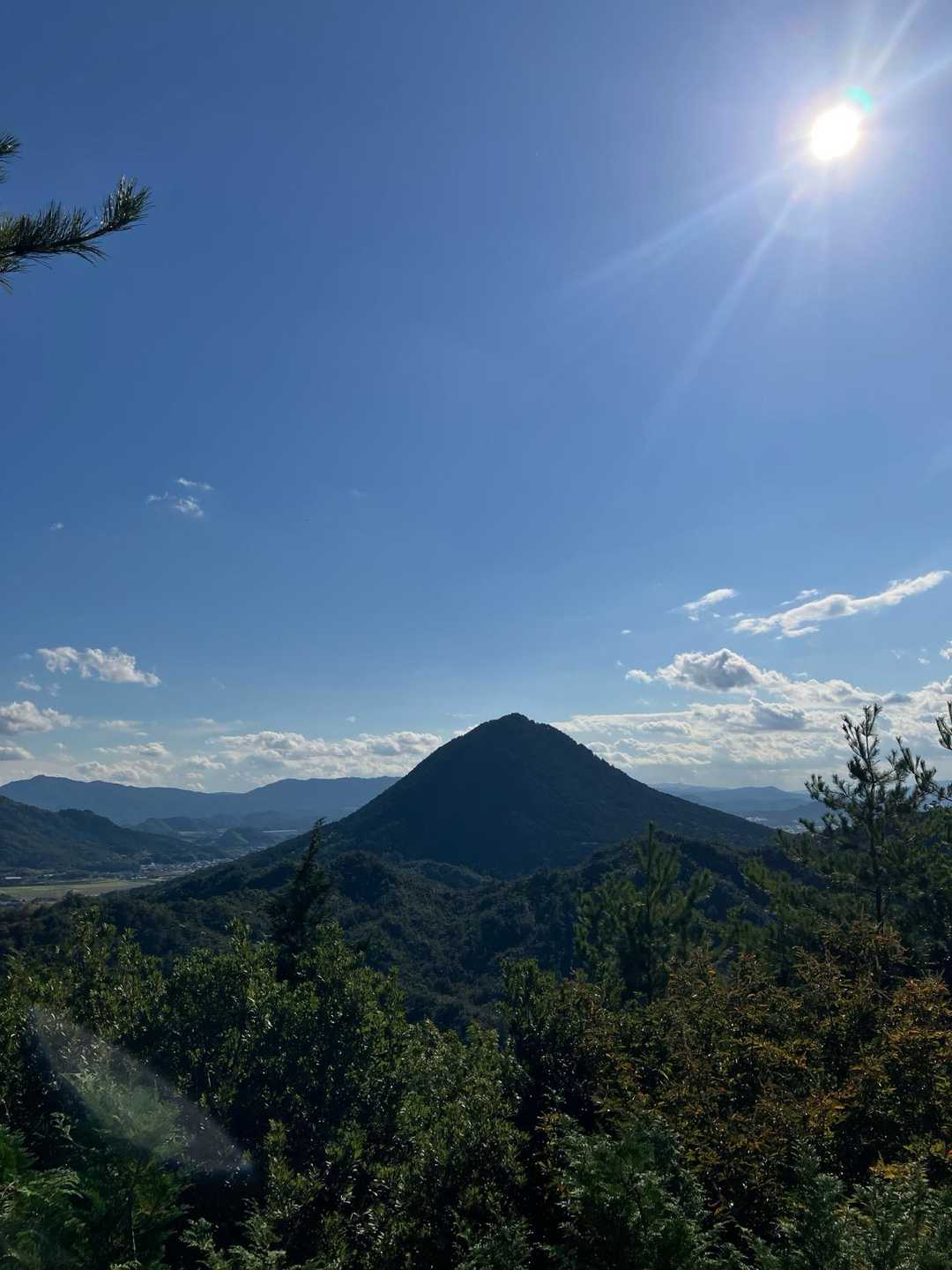妙光寺山-田中山-森林センター前バス停 縦走コースの写真