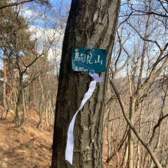 画像に写っている山頂標識は「駒見山」（読み方：こまみやま）で、標高は600mです。
駒見山について
場所: 駒見山という名前の山は複数存在しますが、標高600m前後のこの山は群馬県みどり市（旧大間々町）に位置する可能性が高いです。
特徴: 渡良瀬川の支流である小平川と山田川に挟まれた尾根上にあり、低山ながらアップダウンがあるため、群馬県の山歩き愛好家向けのガイドブックなどで紹介されています。
周辺: 周辺には「小平の里」親水公園や鍾乳洞公園などがあり、これらの施設を起点としたハイキングコースの一部となっています。 