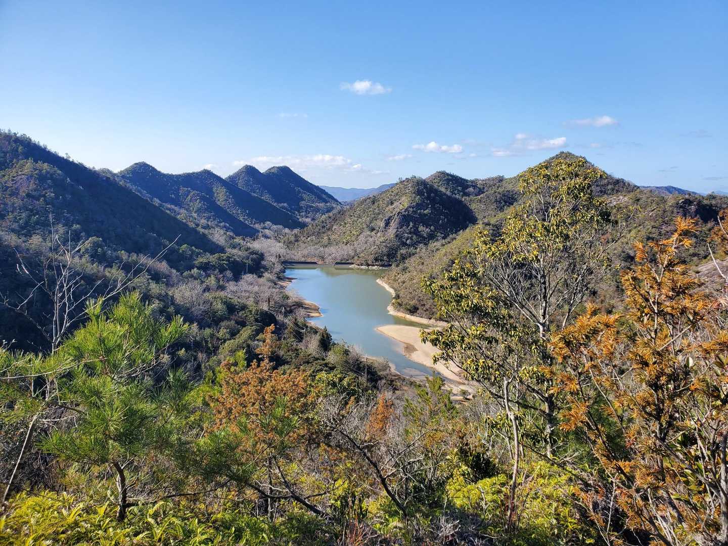 善坊山本丸登山口-善防山-笠松山-加西アルプス善坊山ハイキ 周回コースの写真