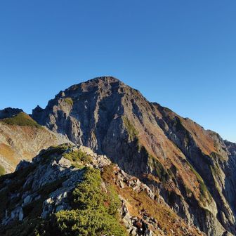 一年ぶりに別山尾根