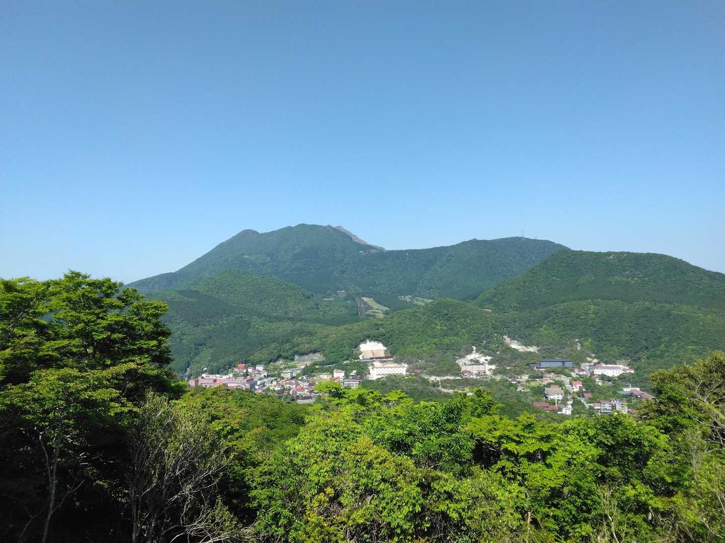 このシルエットが手拭いになってました
