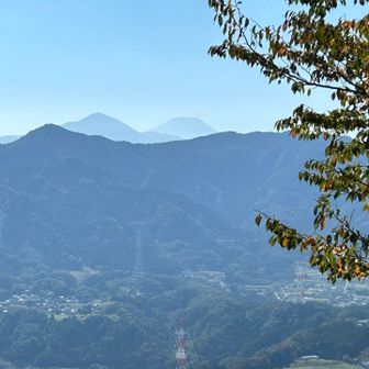 うっすら富士山🗻