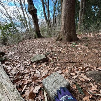 三角点にもタッチしておきます