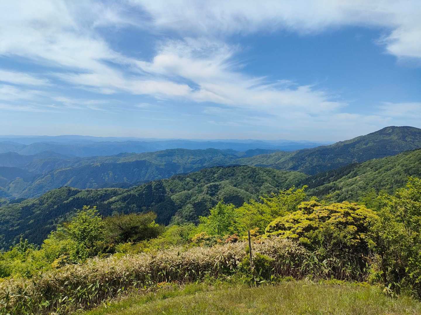 星山-扇山-五輪山-櫃ヶ山 往復コースの写真