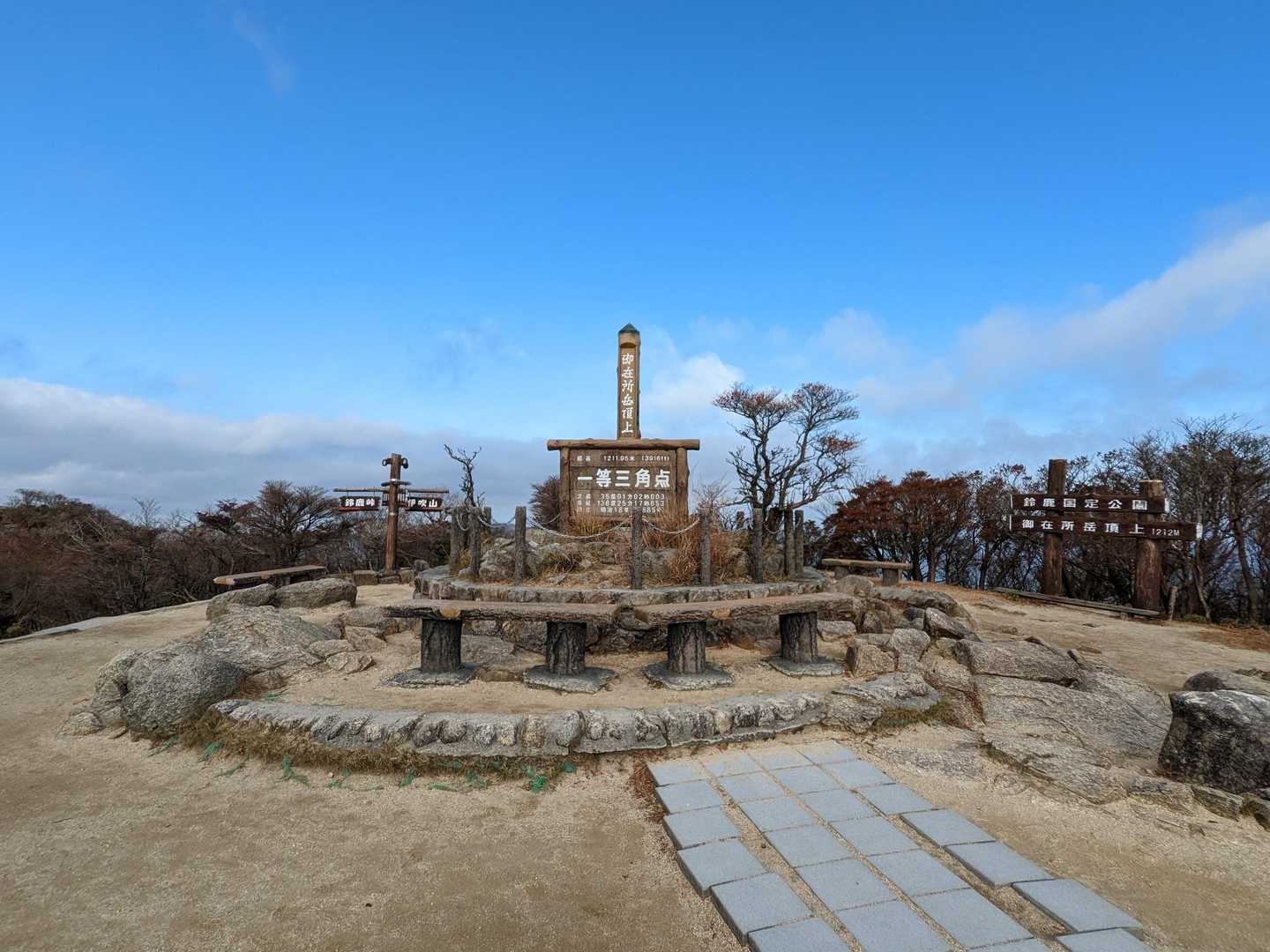 中登山口-武平峠-鎌ヶ岳-弥一ヶ岳 周回コースの写真