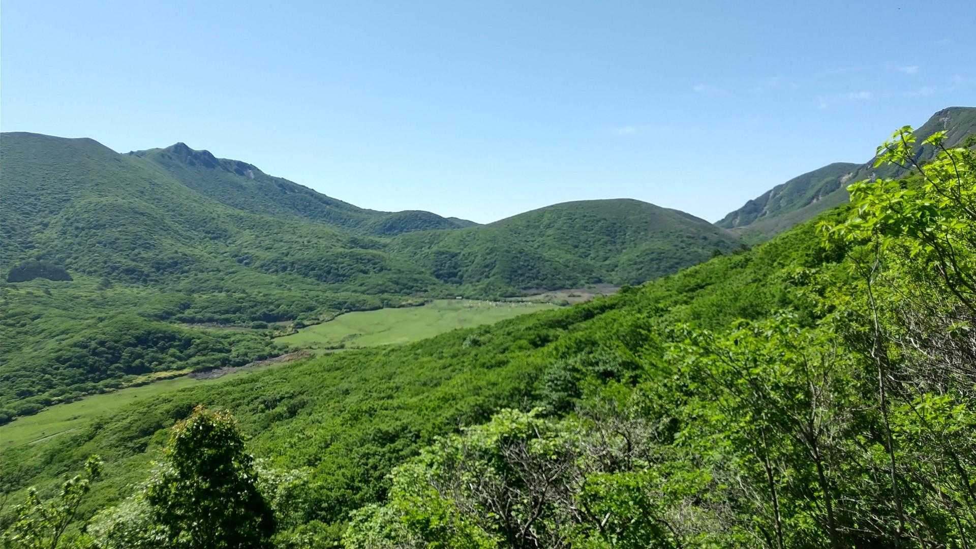くじゅう登山口-雨ヶ池越-坊ガツル炊事場-大船山登山口-大 往復コースの写真