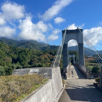 大橋を渡って表丹沢ルートへ