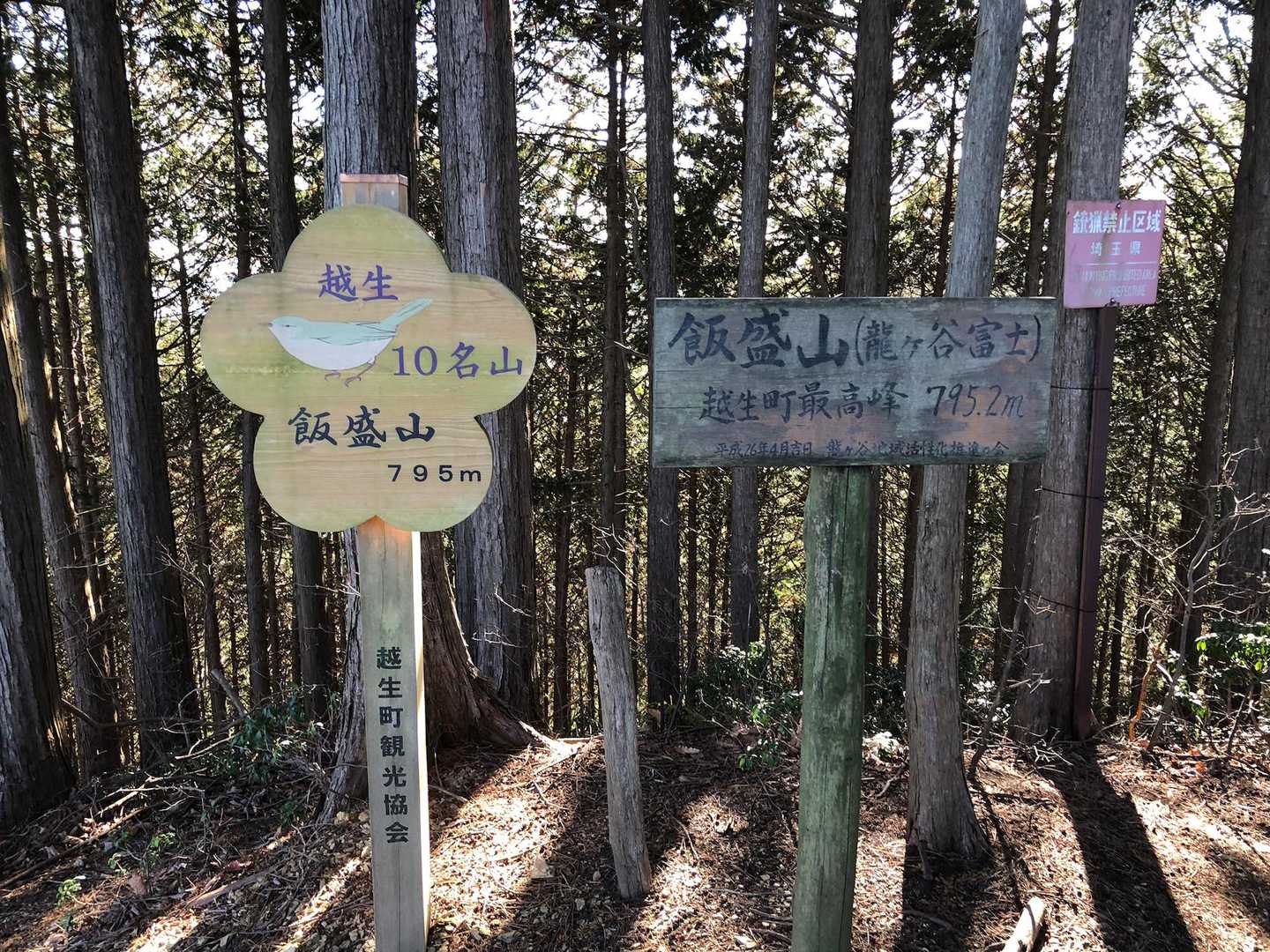 正丸駅-ツツジ山-ぶな峠-飯盛山-飯盛峠-関八州見晴台-関 縦走コースの写真