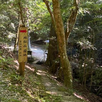 ここを下ってトイレに、、、