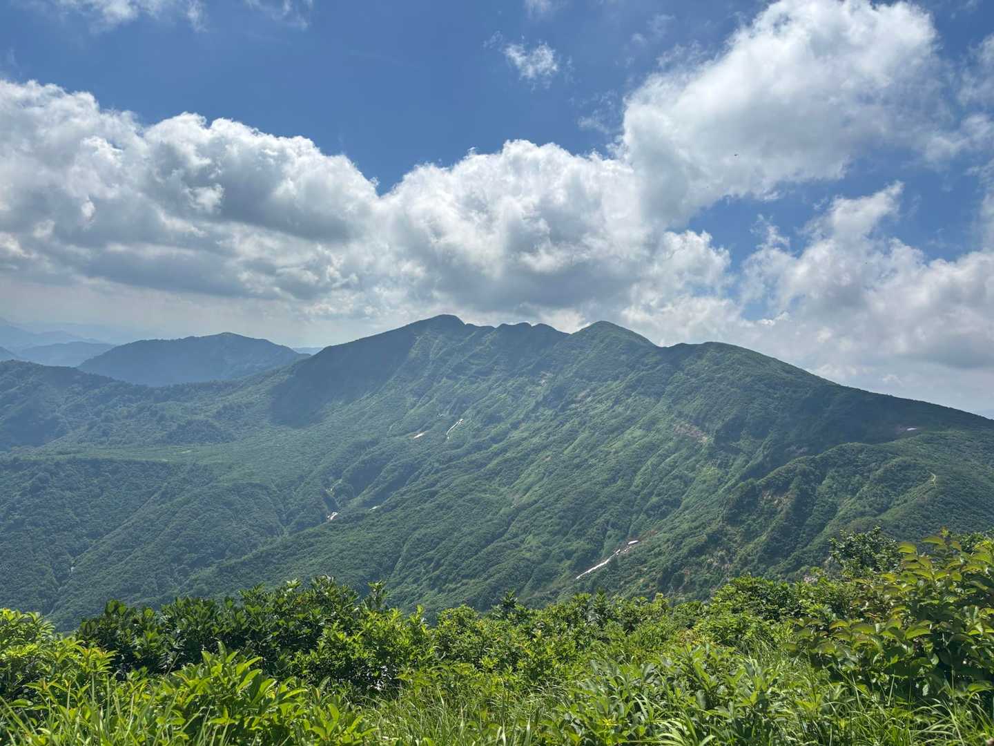 保久礼小屋登山口-大岳-守門岳 往復コースの写真