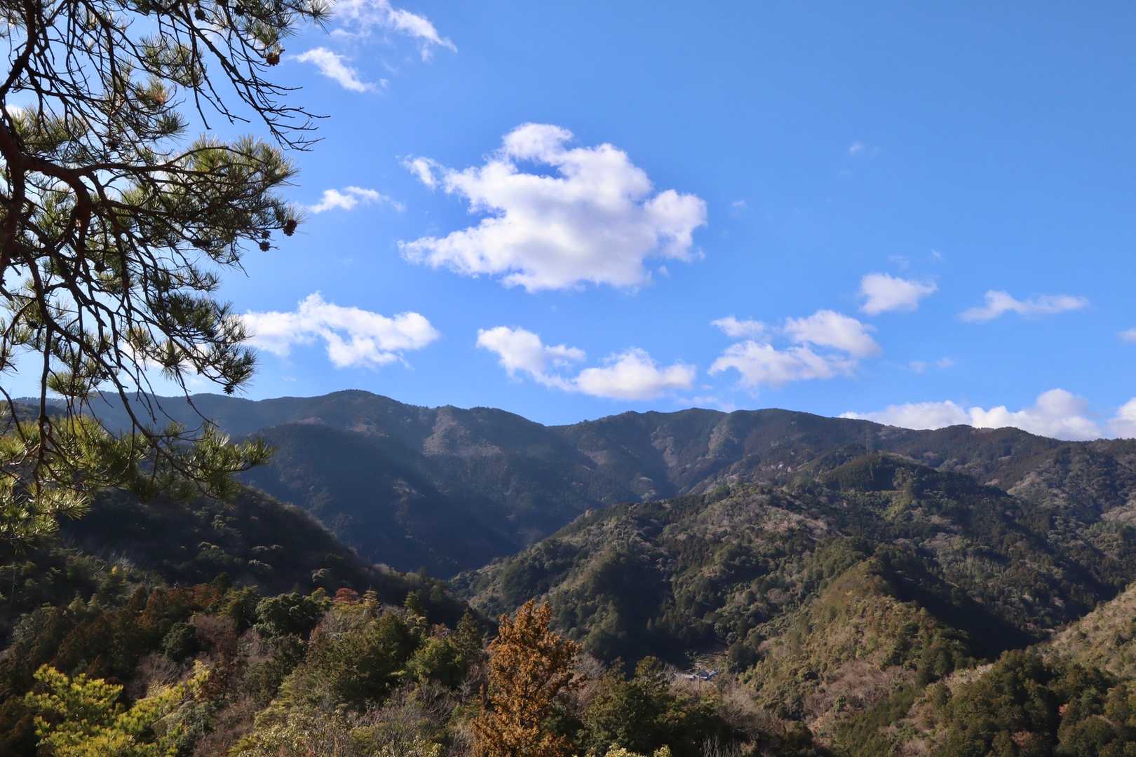 平石山〜中津峰山