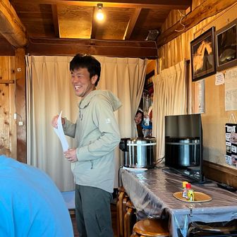 支配人のSさん．今年一年お疲れさまでした．